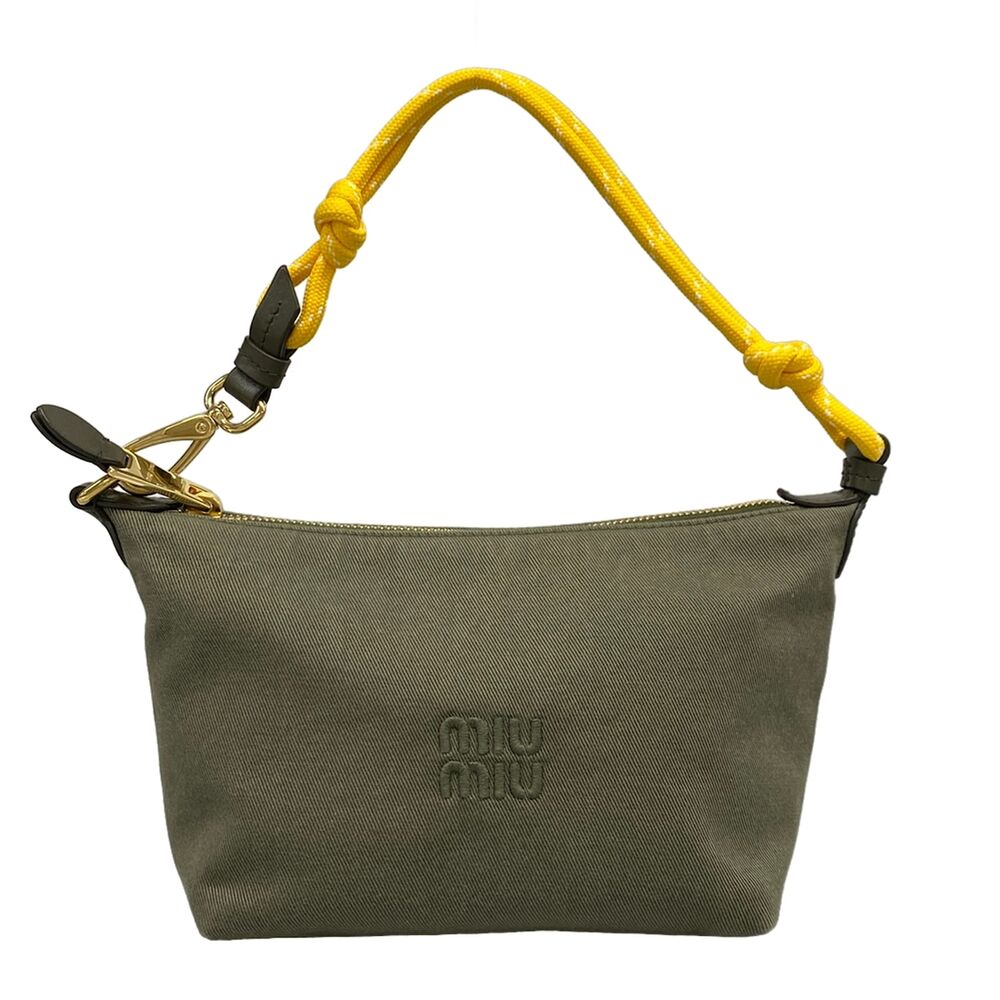 Miu Miu Spirit Gabardine Pouch Handbag 5NE841